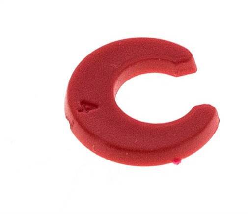 4 mm Collet Locking Clip for Push-in Fittings [20 Pieces]