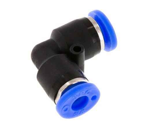 3/16'' 90deg Elbow Push-in Fitting PBT NBR [2 Pieces]