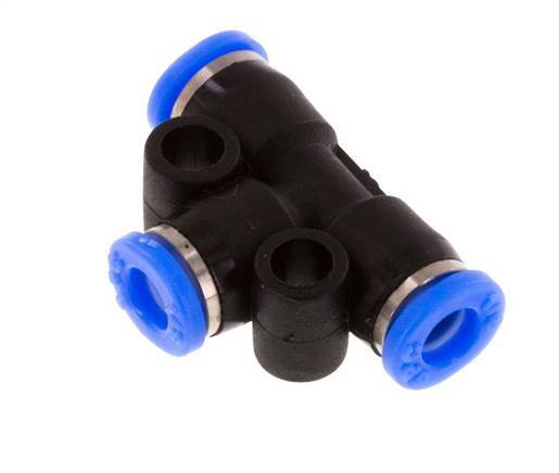 5/32'' Tee Push-in Fitting PBT NBR [2 Pieces]