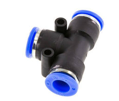 3/8'' Tee Push-in Fitting PBT NBR [2 Pieces]
