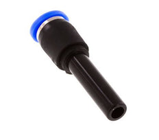 5/32'' x 1/4'' Push-in Fitting with Plug-in PBT NBR [2 Pieces]