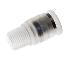 6mm x R1/8'' Push-in Fitting with Male Threads PA EPDM/PTFE
