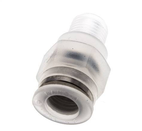 8mm x R1/8'' Push-in Fitting with Male Threads PA EPDM/PTFE