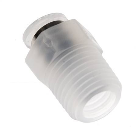 4mm x R1/4'' Push-in Fitting with Male Threads PA EPDM/PTFE