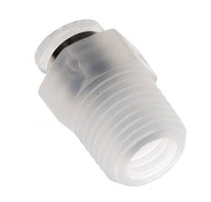 4mm x R1/4'' Push-in Fitting with Male Threads PA EPDM/PTFE