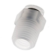 4mm x R1/4'' Push-in Fitting with Male Threads PA EPDM/PTFE