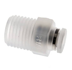 4mm x R1/4'' Push-in Fitting with Male Threads PA EPDM/PTFE