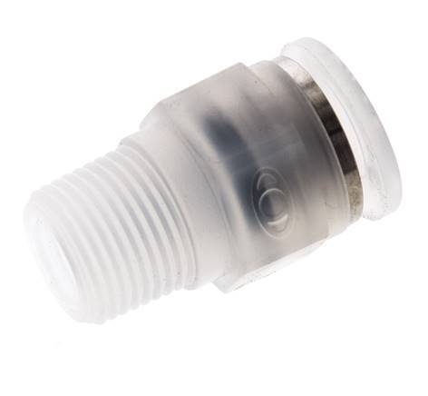 12mm x R3/8'' Push-in Fitting with Male Threads PA EPDM/PTFE