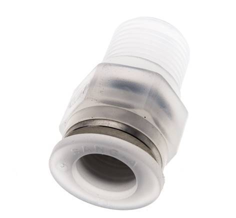 12mm x R3/8'' Push-in Fitting with Male Threads PA EPDM/PTFE