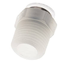 10mm x R1/2'' Push-in Fitting with Male Threads PA EPDM/PTFE