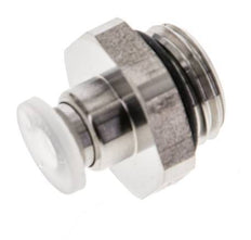4mm x G1/4'' Push-in Fitting with Male Threads PA/Stainless Steel EPDM