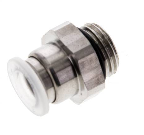 8mm x G1/4'' Push-in Fitting with Male Threads PA/Stainless Steel EPDM