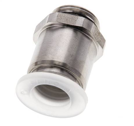 12mm x G3/8'' Push-in Fitting with Male Threads PA/Stainless Steel EPDM