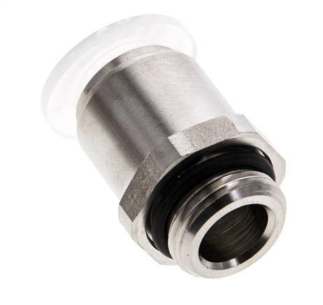 12mm x G3/8'' Push-in Fitting with Male Threads PA/Stainless Steel EPDM