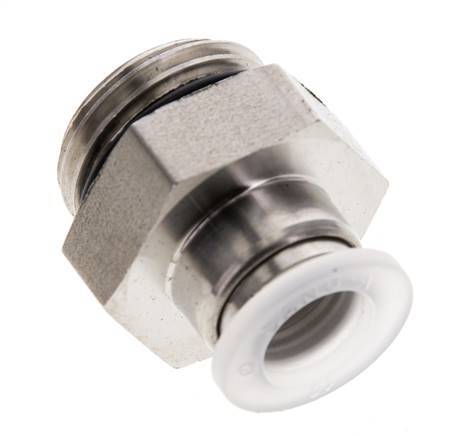 10mm x G1/2'' Push-in Fitting with Male Threads PA/Stainless Steel EPDM
