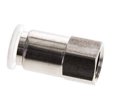 8mm x G1/8'' Push-in Fitting with Female Threads Stainless Steel/PA EPDM/PTFE