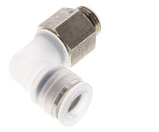 10mm x G1/4'' 90deg Elbow Push-in Fitting with Male Threads PA/Stainless Steel EPDM Rotatable