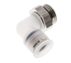 12mm x G1/2'' 90deg Elbow Push-in Fitting with Male Threads PA/Stainless Steel EPDM Rotatable