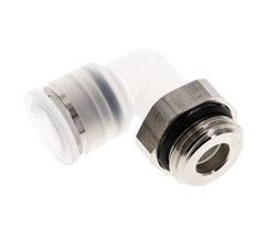 12mm x G1/2'' 90deg Elbow Push-in Fitting with Male Threads PA/Stainless Steel EPDM Rotatable
