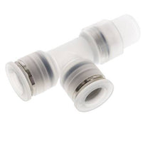 12mm x R3/8'' Right Angle Tee Push-in Fitting with Male Threads PA EPDM FDA Rotatable