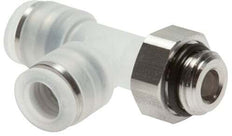 4mm x G1/8'' Right Angle Tee Push-in Fitting with Male Threads PA/Stainless Steel EPDM FDA Rotatable