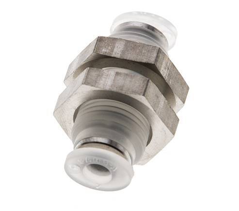 4mm Push-in Fitting PA EPDM/PTFE Bulkhead