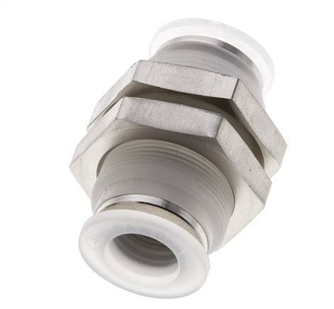 12mm Push-in Fitting PA EPDM/PTFE Bulkhead