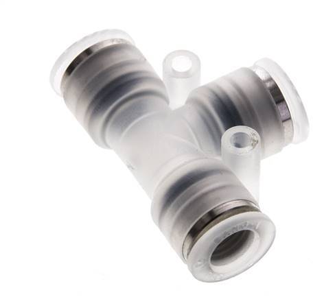 8mm Tee Push-in Fitting PA EPDM FDA