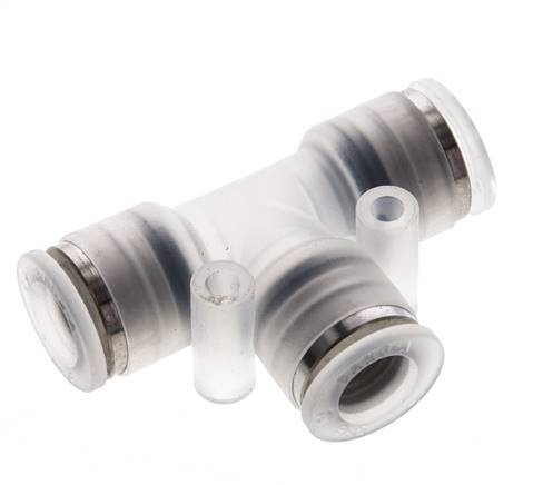 8mm Tee Push-in Fitting PA EPDM FDA