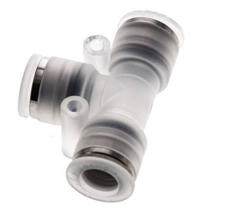 8mm Tee Push-in Fitting PA EPDM FDA