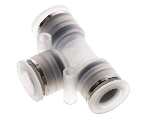 12mm Tee Push-in Fitting PA EPDM FDA
