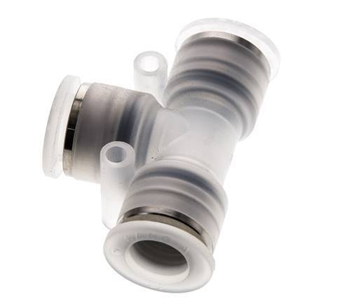 12mm Tee Push-in Fitting PA EPDM FDA