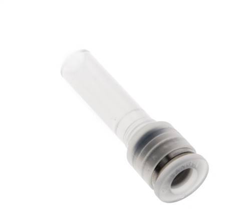 6mm x 8mm Push-in Fitting with Plug-in PA EPDM/PTFE