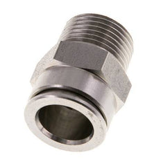 12mm x R3/8'' Push-in Fitting with Male Threads Stainless Steel FKM