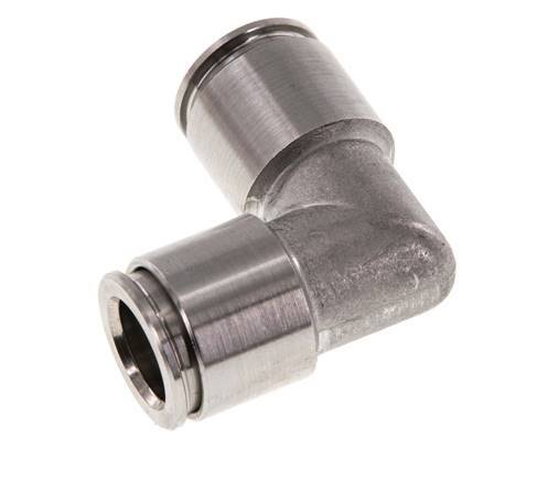 10mm 90deg Elbow Push-in Fitting Stainless Steel FKM
