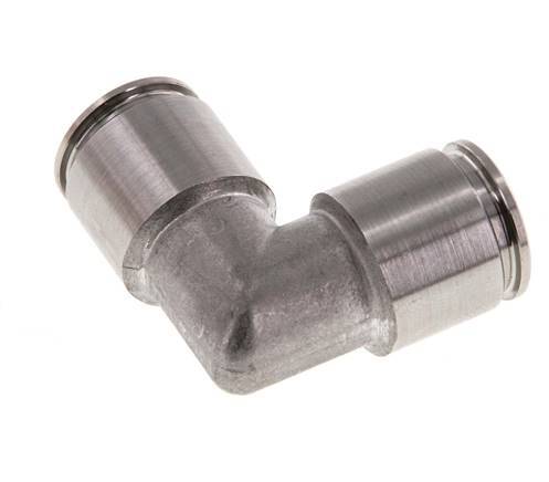 10mm 90deg Elbow Push-in Fitting Stainless Steel FKM