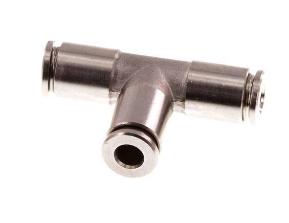 4mm Tee Push-in Fitting Stainless Steel FKM