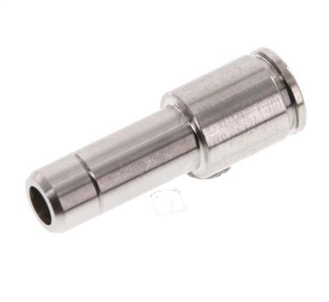 6mm x 8mm Push-in Fitting with Plug-in Stainless Steel FKM