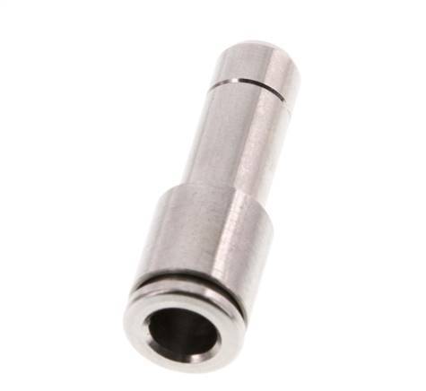 6mm x 8mm Push-in Fitting with Plug-in Stainless Steel FKM