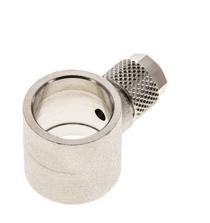 6x4 & G3/8'' Nickel plated Brass Banjo Push-on Fitting [2 Pieces]