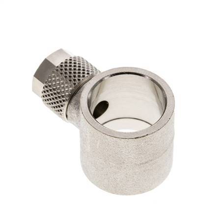 8x6 & G3/8'' Nickel plated Brass Banjo Push-on Fitting [2 Pieces]