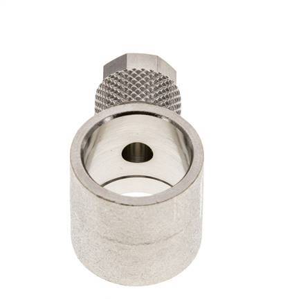 8x6 & G3/8'' Nickel plated Brass Banjo Push-on Fitting [2 Pieces]
