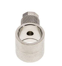 8x6 & G3/8'' Nickel plated Brass Banjo Push-on Fitting [2 Pieces]