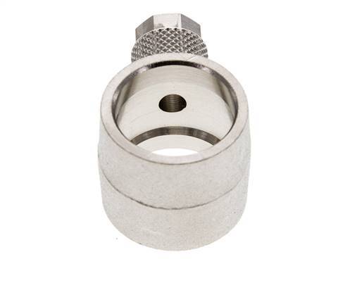 8x6 & G1/2'' Nickel plated Brass Banjo Push-on Fitting [2 Pieces]