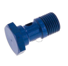 1-way Aluminum Banjo Bolt with G1/8'' Male Threads L19mm [5 Pieces]