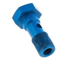 1-way Aluminum Banjo Bolt with G1/8'' Male Threads L25mm [5 Pieces]