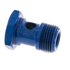 1-way Aluminum Banjo Bolt with G3/8'' Male Threads L25mm [2 Pieces]