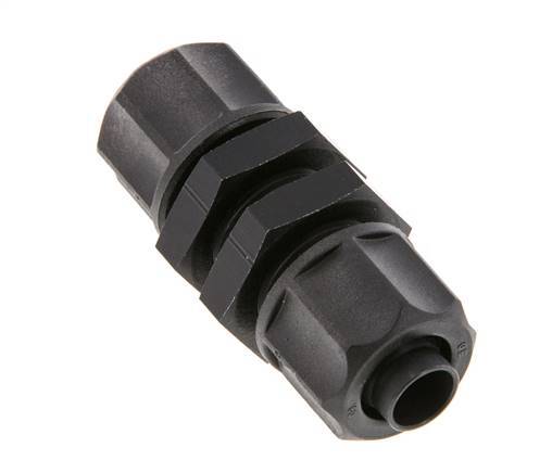 11.6x9 Aluminum Straight Push-on Fitting Bulkhead