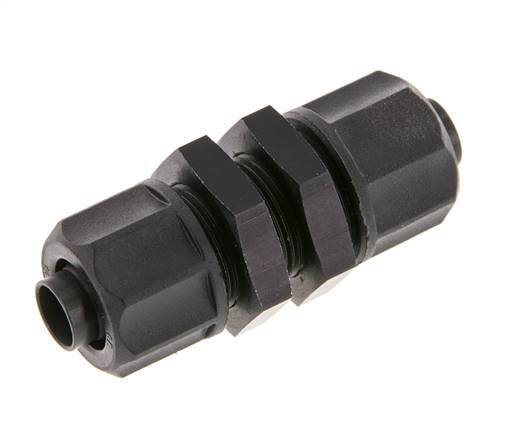 11.6x9 Aluminum Straight Push-on Fitting Bulkhead