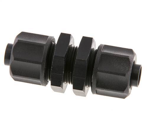 11.6x9 Aluminum Straight Push-on Fitting Bulkhead
